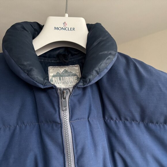 RARE Vintage Kluane Mountaineering Blue Down Puffer Vest/ Gilet L- XL - Picture 13 of 13